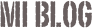 Mi blog